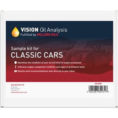 Picture of Millers Oils VISION Oil Analysis Kit - Classic Car