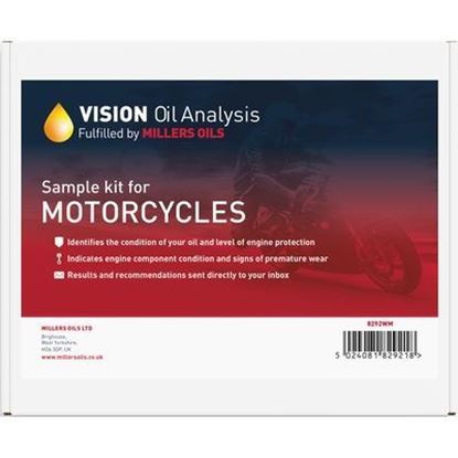 Picture of Millers Oils VISION Oil Analysis Kit - Motorcycle