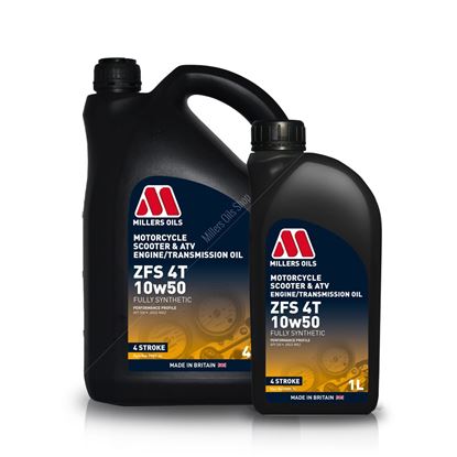 Picture of ZFS 4T 10w50 Motorcycle Engine Oil